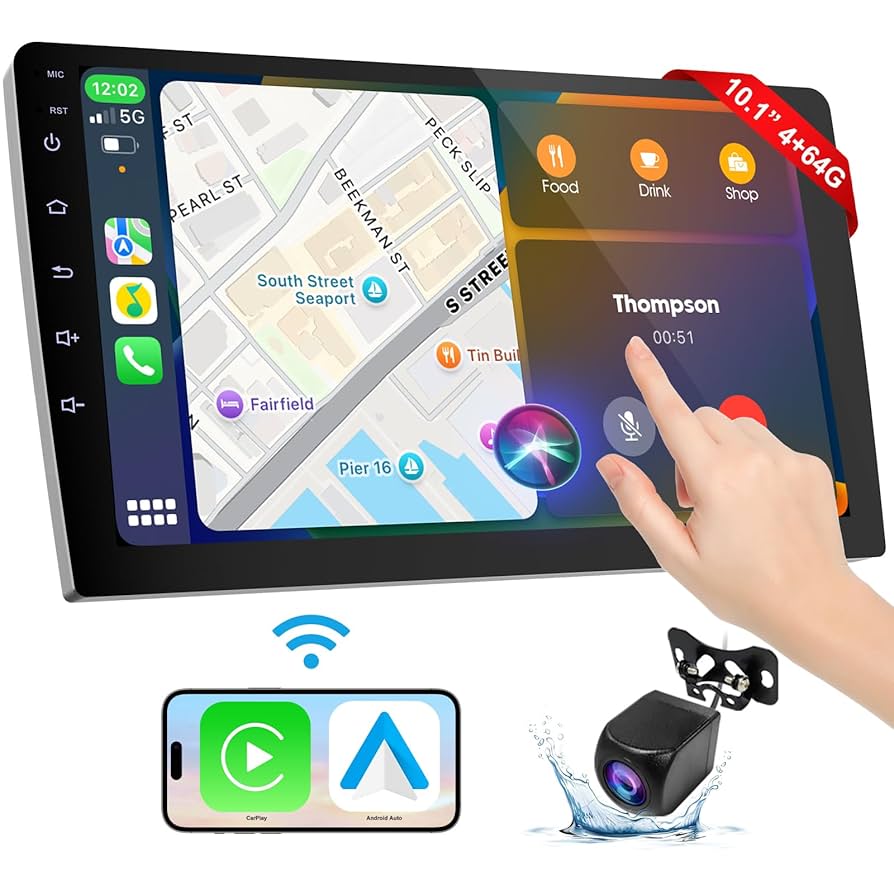 カーオーディオ APP CAST ll カーオーディオ APP CAST ll Amazon.com: Double Din Car Stereo